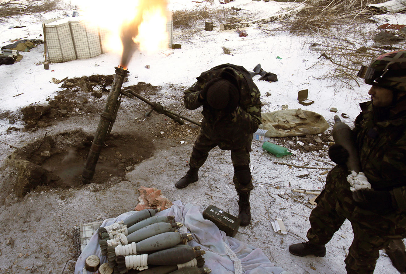 ВСУ обстреляли из минометов и вооружения БМП окраины Горловки и Донецка